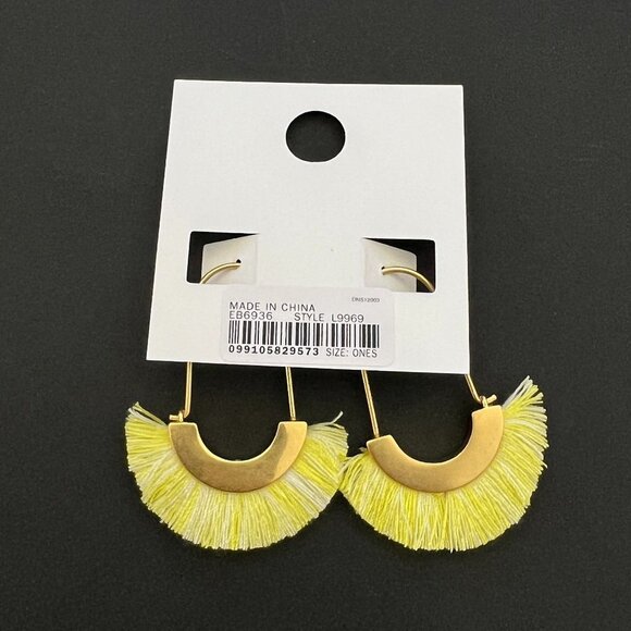 Madewell Arc Wire Fringe Earrings - Picture 2 of 4